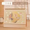 Calendario de Escritorio Estilo Chino Año de la Oveja 2027 Personalización Calendario Empresa Fabricante Mayorista Impresión Mayorista Estampado en Caliente Adorno de Escritorio Oficina