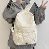 Mochila escolar informal de estilo universitario transfronterizo, ligera, de viaje, moderna, con cordón, pequeña, fresca, de gran capacidad.