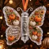 Novo produto transfronteiriço: Borboleta de Presente em Dinheiro de Natal, um ornamento de clipe de borboleta de acrílico para presente
