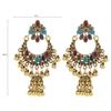 Pendientes de aleación con diseño de nicho, colgantes de campana de viento india retro transfronterizos directos de fábrica, joyería