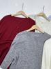 Cárdigan Delgado Multicolor Simple Versátil Estilo Coreano 2025 Moda Dongdaemun Suéter de Punto de Manga Larga Versión Coreana Top para Mujer
