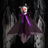 Fantasma Colgante de Halloween Transfronterizo Fantasma Brillante y Sonoro Fantasma Colgante de Terror Casa Embrujada Habitación Secreta Decoración de Bromas Accesorios Venta al por Mayor