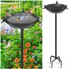 Amazon Transfronterizo Metal Jardín Patio Bebedero para Pájaros Comedero para Pájaros Hierro Forjado Soporte para Pájaros Periquito Pájaro Vivo