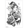 Bofeng impermeável tatuagem adesivo estilo chinês beleza gueixa bianhua tatuagem adesivo stall joias loja de suprimentos