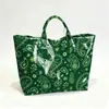 2026 Nuevo Sitio Independiente Transfronterizo Temu Bolso de Mano Impermeable PVC+Lona Portátil de Viaje Bolso de Hombro Bolso Tote
