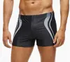 Comércio Exterior Transfronteiriço Roupa de Banho Masculina Nova Sexy Xadrez Contas Redondas Boxer Roupa de Banho Fonte Termal Praia Tamanho Grande Esportes