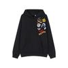 Sudadera con Capucha estilo Americano High Street con Insignia de Letra Bordada Forrada de Polar Suelta para Hombre y Mujer Marca Trendy Hip Hop Pareja Sudadera Top