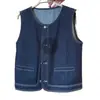Nuevo en stock: Chaleco de mezclilla suave elegante de alta calidad estilo coreano en azul oscuro, otros estilos elegantes de algodón