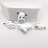 Desenho Sanrio Melody Kuromi Cinnamoroll Cachorro Boneca DIY Capa de Celular Caixa de Armazenamento Adereço de Cabeça Grampo de Cabelo Material