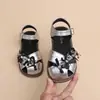 Liquidación Venta de Primavera/Verano 2026 Nueva Moda Retro Versátiles Zapatos de Piel para Niñas Zapatos Estilo Británico Retro para Niñas Pequeñas