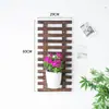 Suporte de Flores de Madeira Anticorrosivo, Suporte para Plantas Trepadeiras, Suporte de Flores de Parede para Varanda Sala de Estar, Suporte de Parede para Plantas Trepadeiras, Cerca para Vasos de Flores, Decoração de Jardim