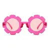 Gafas de Sol Infantiles Estilo Nuevo 2026, Gafas Redondas con Forma de Flor Lindas para Niños, Gafas de Sol para Bebé con Protección Solar y Protección UV