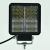 Luz de trabajo LED para coche dedicada transfronteriza de 4 pulgadas, 177 W, cuadrada, con apertura, foco de revisión para vehículo todoterreno