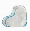 Cubrezapatos de membrana transpirable de tubo alto, cubrezapatos desechables, cubrezapatos no tejidos de aislamiento