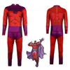 Halloween Marvel Macacão Cos 1997Xzj Novo Traje de Cosplay Magneto Traje de Performance de Palco