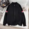 Suéter para Hombre con Sentido del Diseño Coreano Transfronterizo Otoño/Invierno 2026 Cárdigan de Punto Versátil de Alta Gama Holgado de Moda Ropa de Abrigo