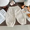 Novas Calças Esportivas Infantis Calças Casuais de Veludo Calças Infantis Calças de Moletom Outono Meninos e Meninas Harem Coreano Solto Tendência