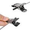 Clip para pantalones multifuncional metal antideslizante Hierro Estante para pantalones hogar sin costuras inmersión en plástico con clip tendedero secado clip para falda venta al por mayor