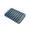 Caixa de sabão direta da fábrica guia de drenagem suporte de sabão de silicone caixa de sabão caixa de sabão rack de armazenamento tapete antiderrapante
