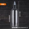 Frascos de Gel Atacado em Estoque 30 50 100ml Bico Pontiagudo Tinta de Tinta Squeeze Plástico Transparente Pet Frascos Conta-Gotas