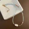 Colar de Contas Barroco Natural Personalizado para Mulheres Ins Golden Sun Ametista Nicho Dopamina Moda Clavícula Cadeia