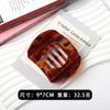 Horquilla de pelo grande y redonda plana para PC de Amazon transfronteriza, con clip de tiburón en la parte posterior, accesorio para el cabello para mujer