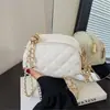 Bolsa de Festa, Feminina 2026 Nova Moda Acolchoada de Ombro Único Pequena Bolsa de Ombro, Bolsa Pequena Versátil para Mulheres