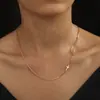Transmissão ao Vivo Transfronteiriça Aliexpress Moda Simples Colar de Cruz em Prata Esterlina S925 para Mulheres Personalidade de Nicho Venda Direta de Fábrica