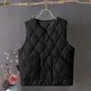 Chaleco de Moda para Otoño e Invierno, Cálido y de Corte Holgado, Ligero, Tallas Grandes, Sin Mangas, Estilo Nuevo para Mujeres de Mediana Edad y Mayores