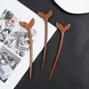Horquilla para el cabello para mujer Horquilla Hanfu Horquilla de madera linda para novia Accesorios avanzados para el cabello Tocado de nuevo estilo chino Horquilla de animal