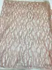 Jiaxin Tejido y Bordado Malla Transparente Hilo de Poliéster Grano Tenedor Rama Lentejuela Tela Bordada Moda Europea y Americana Tela para Vestido