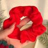 Biscoito de Veado Desenho Animado Transfronteiriço Acessórios de Cabelo de Natal Cordão de Cabelo Trançado Elástico de Cabelo de Intestino Grosso Fantasia Pelúcia Adorável Acessório de Cabeça