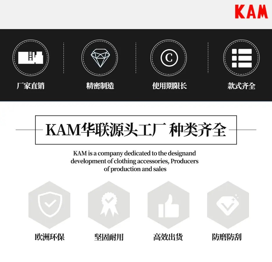 产品属性(四合扣类