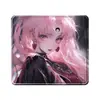 Alfombrilla Pequeña para Computadora de Juegos E-Sports para Niñas, Alfombrilla de Ratón de Oficina de Animación Bidimensional, Alfombrilla de Escritorio, Periféricos de Computadora