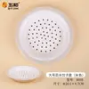Plato para Dumplings Redondo con Drenaje Wuhe Grado Alimenticio Melamina Doble Capa Disco Extraíble Hogareño Comercial Plato para Snacks Frutas