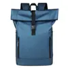Mochila Transfronteiriça Masculina Grande Capacidade Roll-Top para Laptop Mochila de Negócios de Alta Qualidade para Estudante Universitário Deslocamento