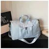 Bolsa deportiva y de fitness casual de gran capacidad al por mayor para mujer, nuevo bolso de mano ligero para viaje, bolso tote, bolso de hombro, bolso cruzado