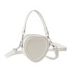 Bolsa de design de nicho para mulheres verão 2023 nova moda simples amor bag textura versátil mini ombro messenger bag