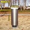 Medidor de Lluvia de Acero Inoxidable Metal Tubo Medidor de Lluvia Modelo Integrado Sm-1 Dispositivo Medidor de Lluvia Pluviómetro 200 mm