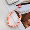 Accesorios coloridos para teléfono móvil de dopamina, cuentas de estrella creativas DIY, pequeños regalos, colgantes para llavero, decoraciones para bolso