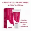 Crema Facial Sauvasine 7% Arbutina + 4% Ácido Tranexámico Transfronteriza 50ml