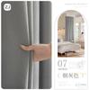 Cortinas Keqiao de Terciopelo con Hojas de Pino Chenille, Lujo Ligero Moderno Minimalista Modelo Nuevo 2026, Totalmente Opacas para Sala de Estar y Dormitorio, Hechas a Medida