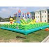 Castillo Inflable Grande Trampolín para Niños al Aire Libre Tobogán Paraíso Inflable Castillo Travieso Equipo de Juguete para Plaza al Aire Libre