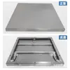 Tapa de Techo de Acero Inoxidable, Tapa de Registro, Tapa de tragaluz de Techo, Tapa de Lluvia para Patio, Puerta de Inspección para Ático