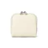 Cartera de Monedero con Textura de Piel de Vaca de Primera Capa, Bolso de Mano, Pulsera, Joyería, Bolsa para Guardar Labiales, Bolsa de Almacenamiento en Capas Compacta y Portátil