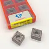Inserto de corte CNC externo con forma de diamante de carburo CNMG120408-EM inserto para torneado de acero inoxidable