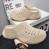 Zuecos de Exterior con Textura 3D para Verano 2026, Sandalias de Exterior Antideslizantes Transpirables para Pareja, Hombres y Mujeres