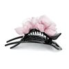 Grampo de Cabelo Artesanal de Lã Juanyuan Acessórios de Cabelo com Pérolas Adereço de Cabeça com Temperamento Presilha de Cabelo de Cristal Presilha de Cabelo de Flor Presilha para Rabo de Cavalo Presilha Horizontal