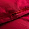 Novo Conjunto de Casamento Estilo Chinês Vermelho de Quatro Peças Algodão de Fibra Longa 100% Algodão Capa de Edredom Pura Roupa de Cama para Recém-Casados