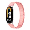 Correa de reloj de silicona magnética de color contrastante para tres cuentas, adecuada para la pulsera Xiaomi 9/8/pro, correa de pulsera Huawei